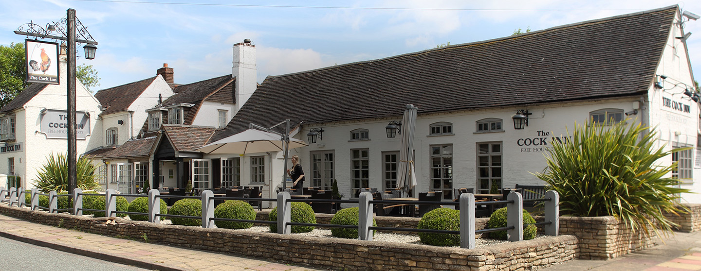 The Cock Inn Pub Restaurant In Wishaw West Midlands